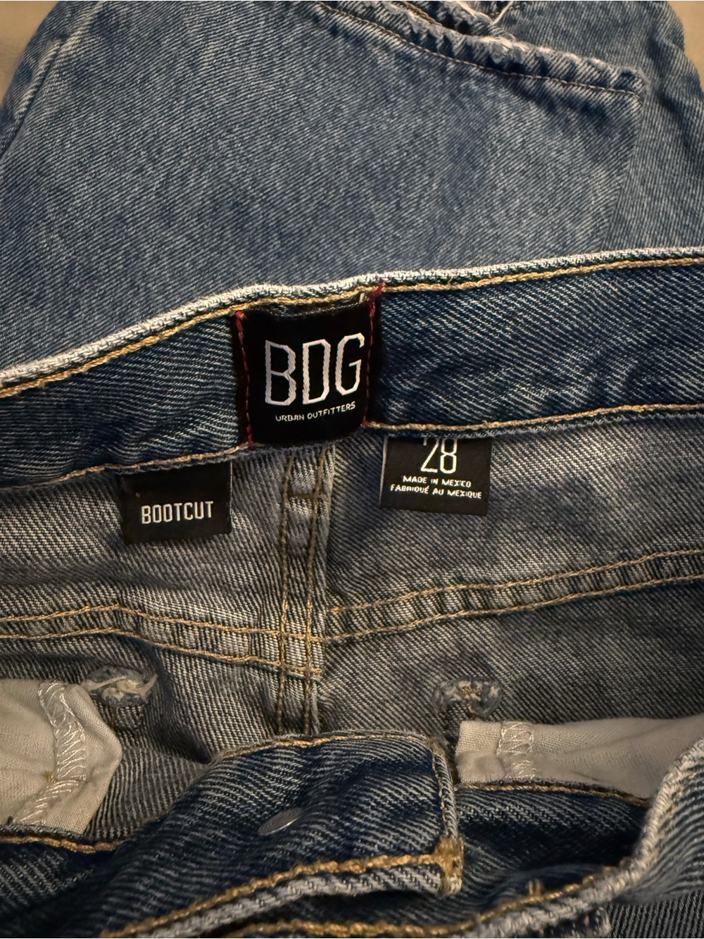 BDG Women’s Bootcut Jeans - Medium Blue Denim